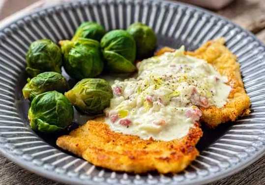 Schnitzel Mit Rosenkohl