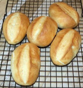 Backe ich mehrmals die Woche, Berliner Knüppel zum Frühstück