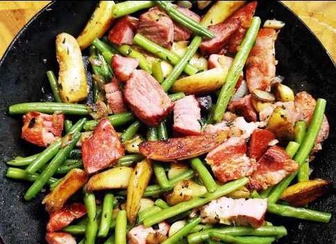 Kasseler-Pfanne, Boah die ist abgefahren lecker!