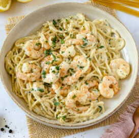 Cremige Garnelen-Spaghetti – einfach & unfassbar lecker! 