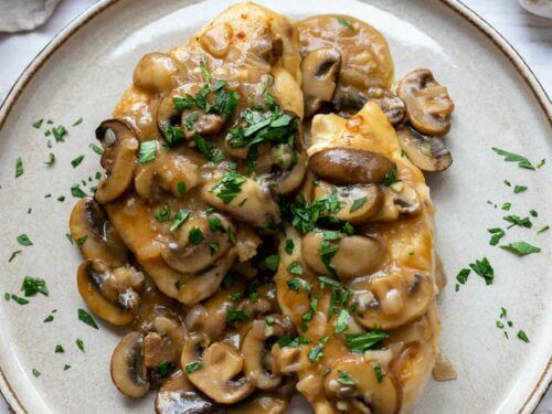 Hähnchen-Champignon-Pfanne Schnell, lecker und alltagstauglich!