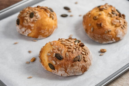 Protein-Sonntagsbrötchen