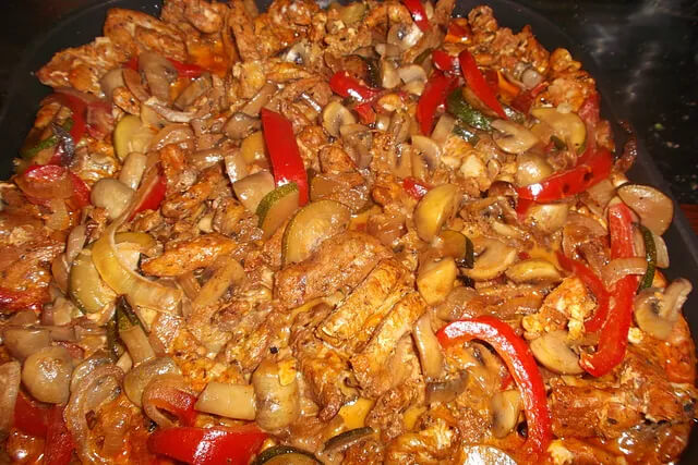 Sahne Käse Geschnetzeltes
