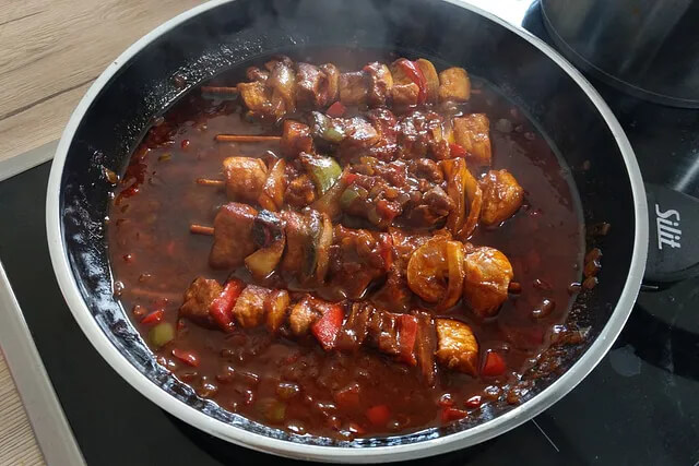 Sooo lecker, Fantastischer Schaschlik mit selbstgemachter Schaschliksoße
