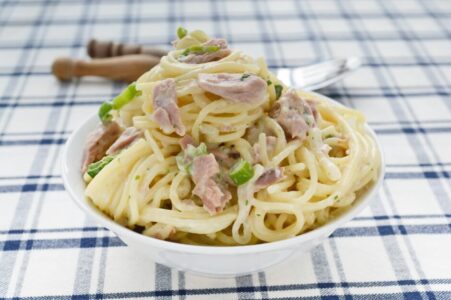 Thunfisch-Spaghetti