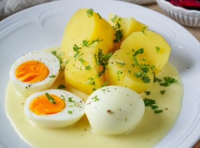 Eier in Senfsoße - schnell & einfach